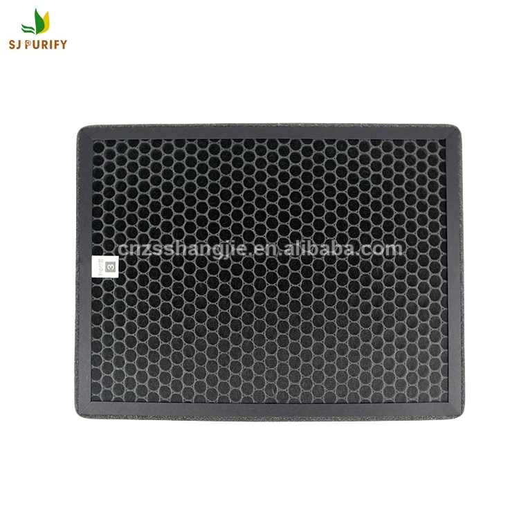 
Customized remove formaldehyde odor active carbon panel sheet air filter replacement 