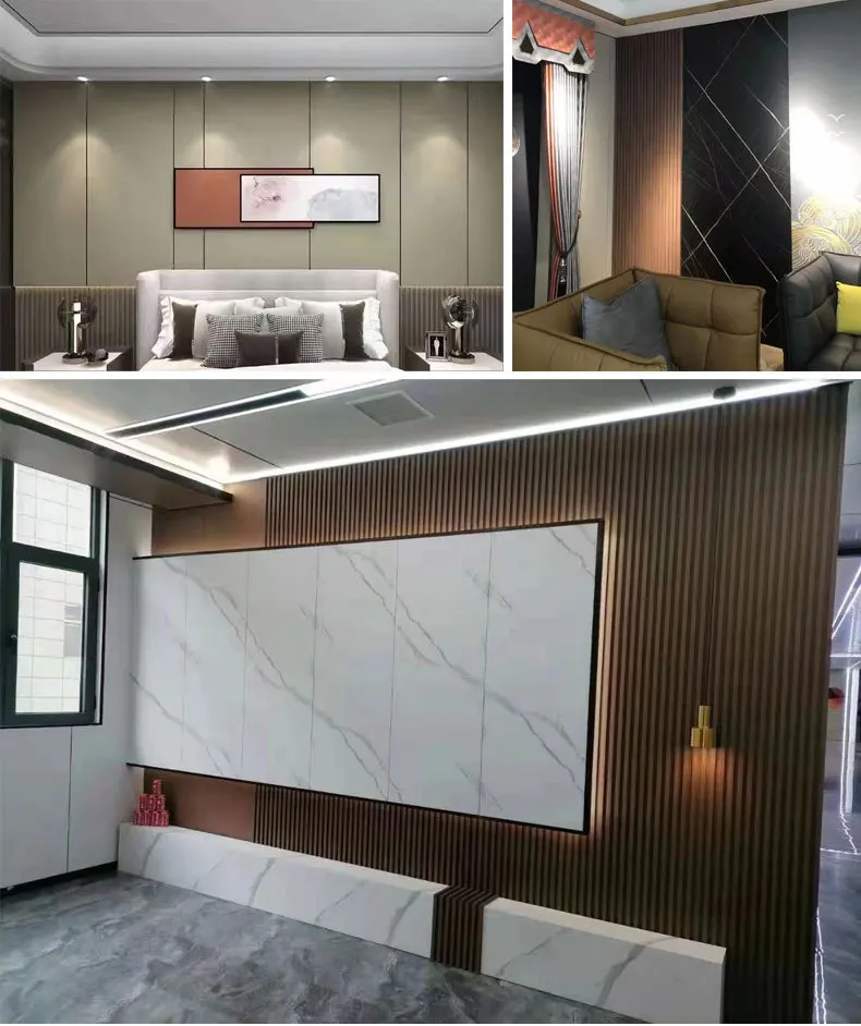 3d wall panel interior decoration wpc wall panel