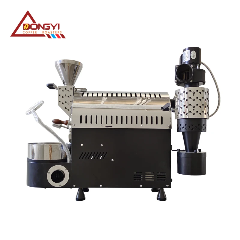 500g 600g Small Sample Coffee Roaster For Shop Show or Lab Use Electric & Gas Heating System