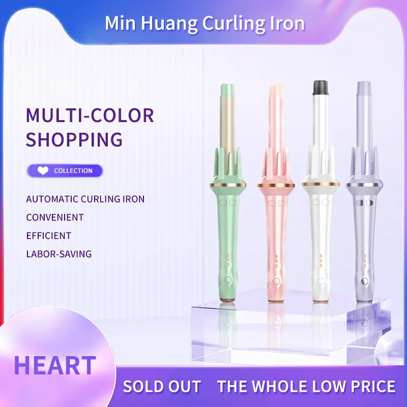 New Design Hot Selling Portable Curling Auto The World S First Negative Ions Automatic Hair Curler