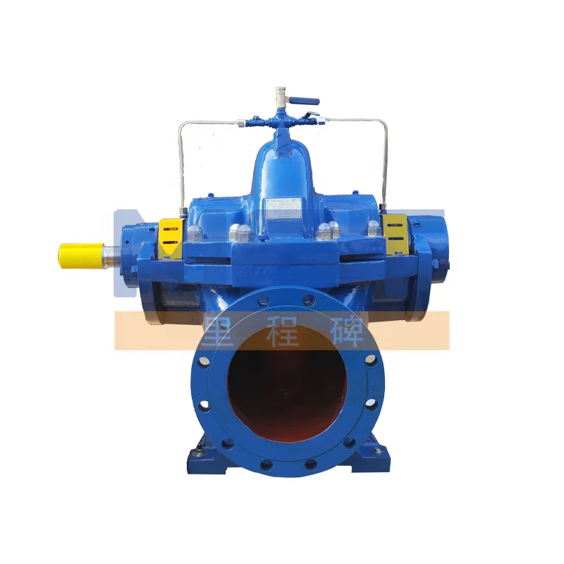 22000m3/h cast iron energy saving electric double suction pump impeller split casing pump