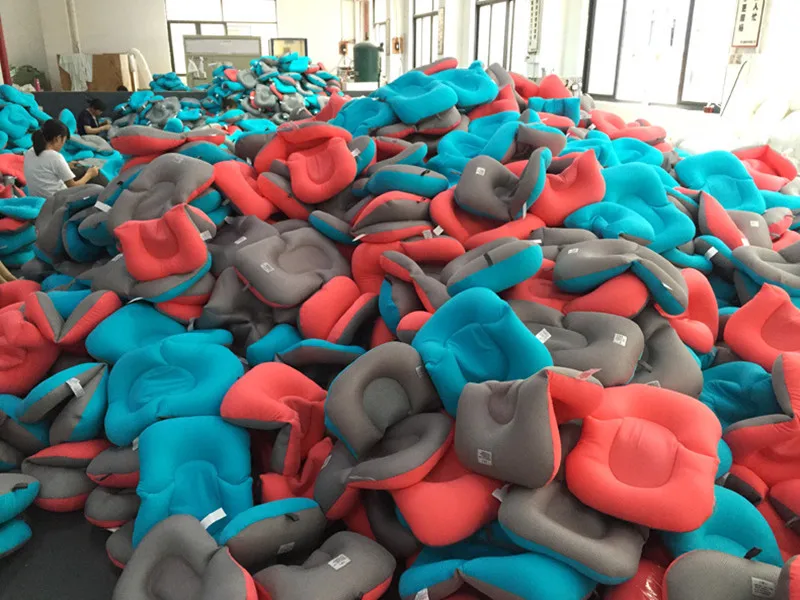 2022 New Product Soft Comfortable Quick Dry Anti-Skid Infant Care Ridge Bathing Mat Baby Bath Cushion Pillow