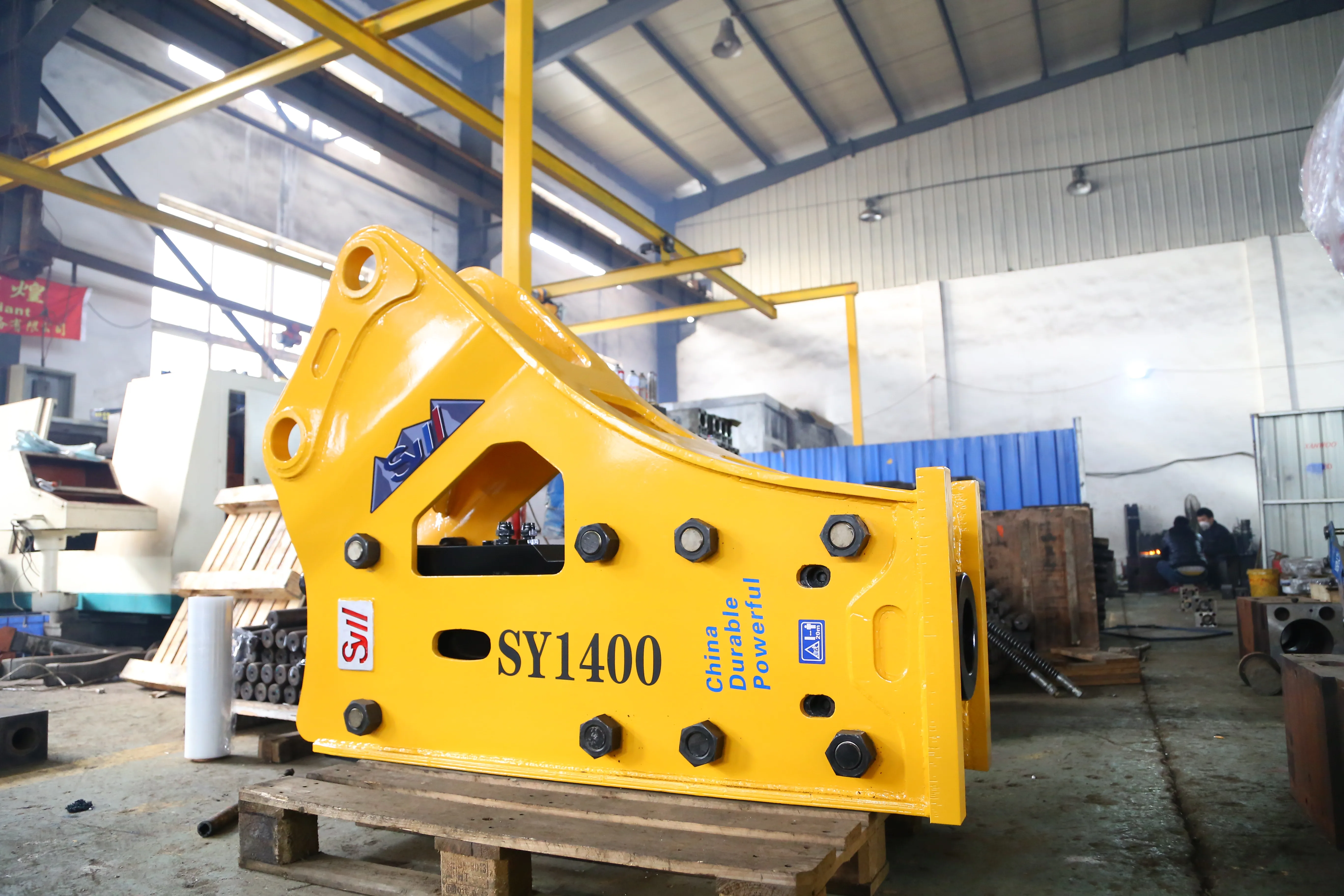 Sb40 Hydraulic Rock Breaker Excavator Silenced Hydraulic Jack Hammer With 68mm Chisel For Sale