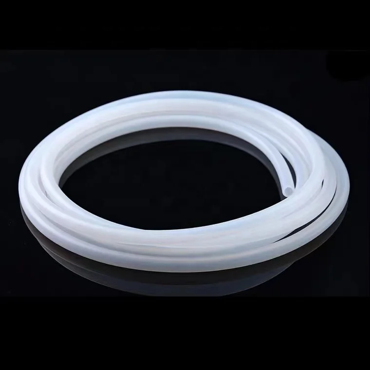 wholesales soft silicone rubber material high quality transparent tubing custom tubes
