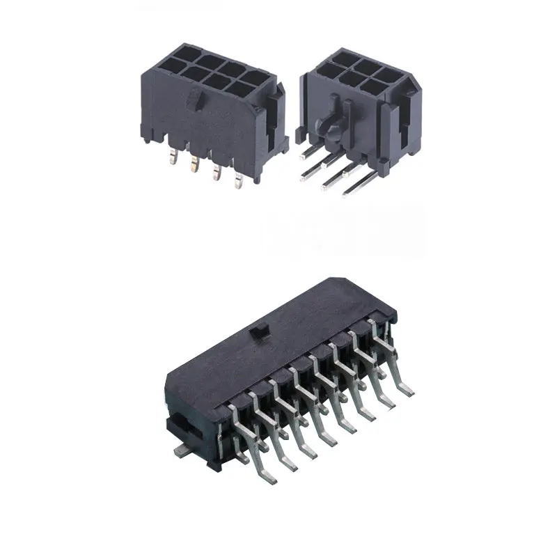 3.0mm pitch crimping terminal female connectors wire to board connector 2 pin connector