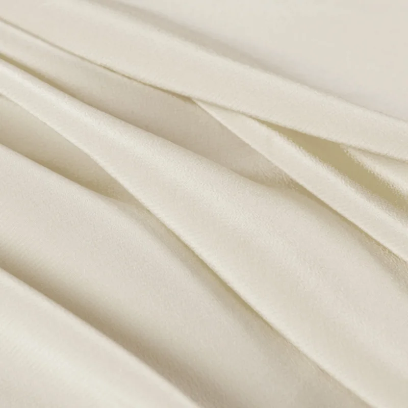 pure silk fabric 30mm crepe de chine 114cm width No.04 champagne color