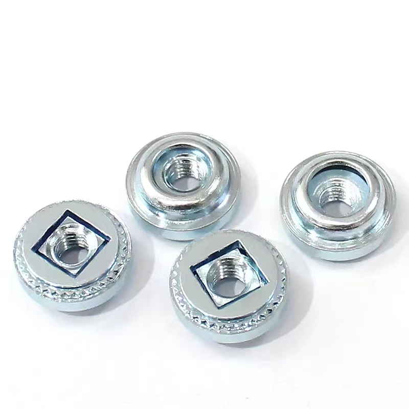 LAS LAC LA4 ALA AC AS A4  stainless steel locking or non locking thread Floating self clinching Floating Nuts For Sheet Metal