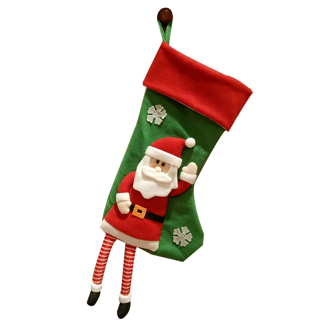 christmas holiday kraft house christmas stocking gift bags buy christmas candy sock for family holiday xmas party decorations