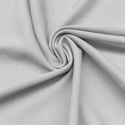 Custom 50% Recycled 50% Organic Pima Cotton CVC Jersey Fabric 200gsm For Shirts