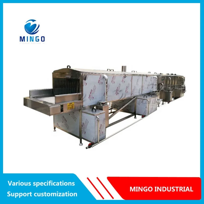 
Glass Bottles Pet Bottles Continuous Spray Tunnel Pasteurizer 