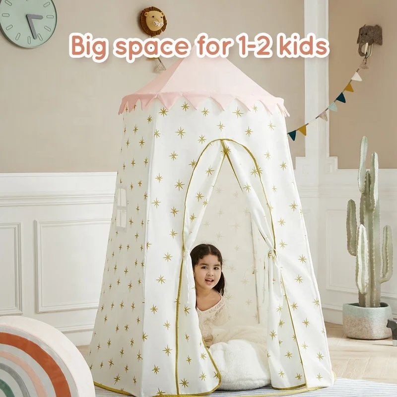 Asweets Indoor Outdoor Children Starburst Pop Up  Castle Toy Play Tents For Kids
