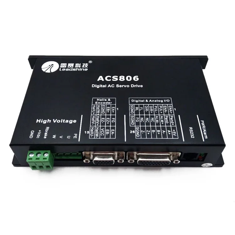 ac servo motor leadshine driver ACS806 24v dc servo motor leadshine ac servo driver for printing machine