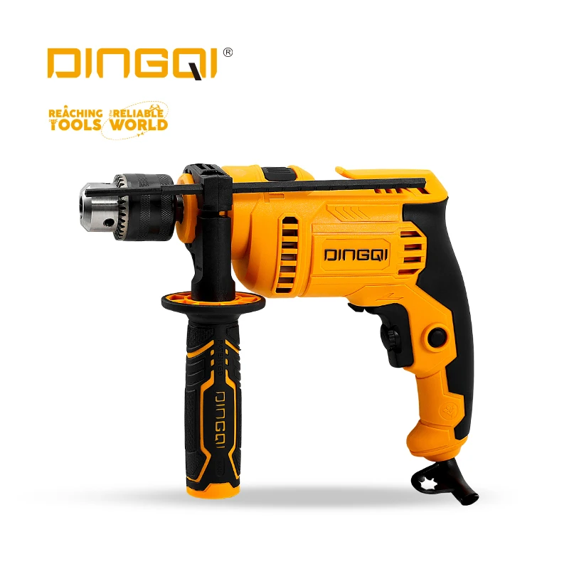 DINGQI Professional Variable Speed Power Tools 13mm 550W Strong Power Impact Drill