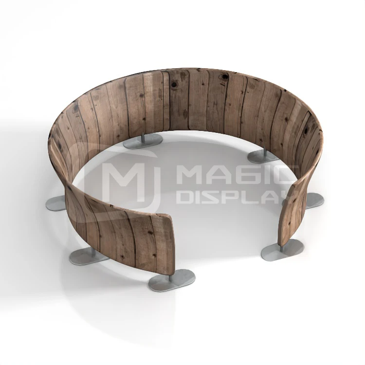 Factory Price Stand 360 Photo Booth LED Light Background 8ft 10ft Photography Enclosure Backdrop 360 Video Photo booth Backdrop