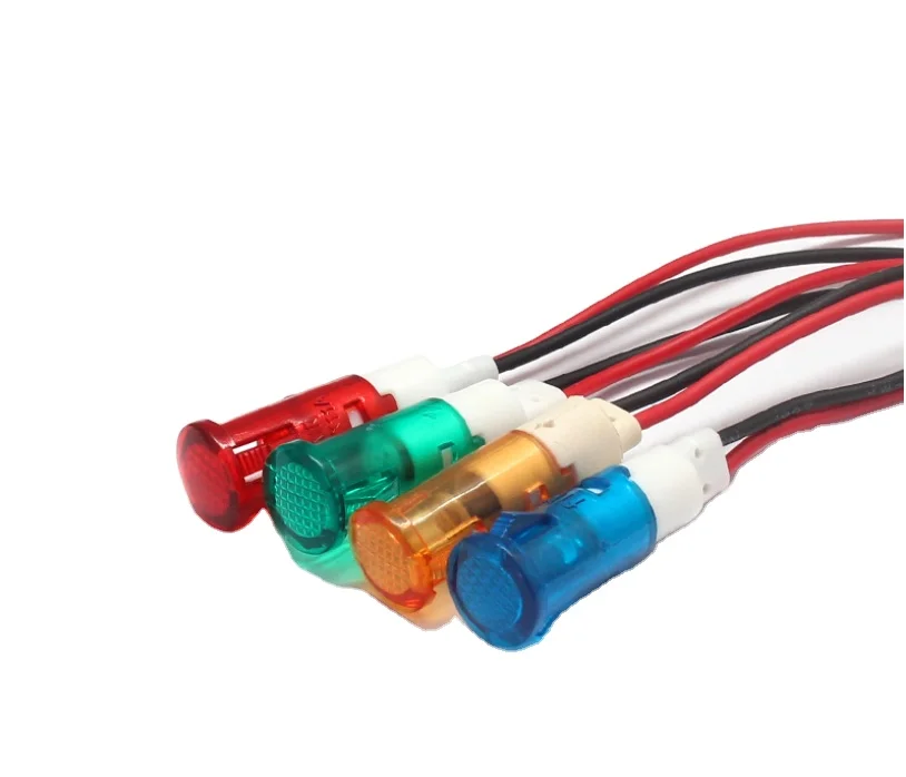 10MM plastic panel Indicator LED  light