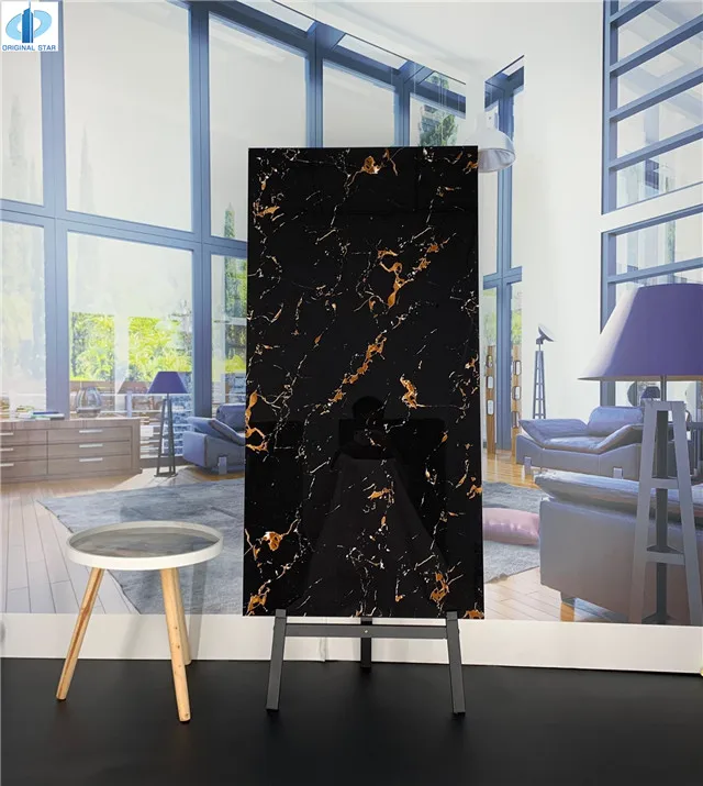 Red glazed polished porcelain floor tiles and wall tiles size 60x120 china tile