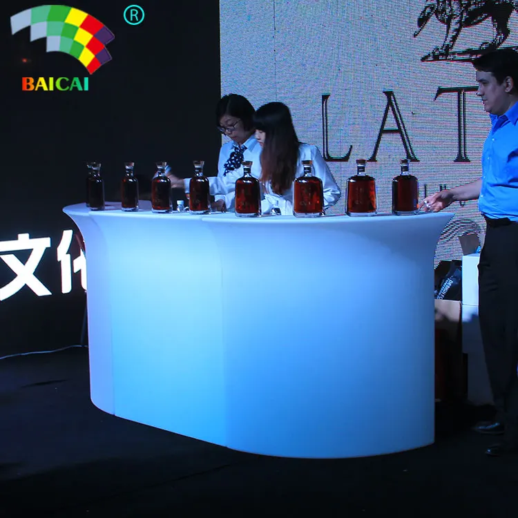 Factory Direct Sales Of New Modern Design Lighting Led Bar Counter High Quality Colorful Color Changeable Led Bar Counter