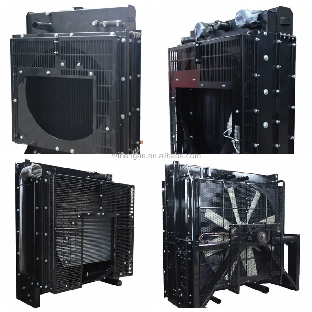 Industrial 6135HFG75 Generator Cooling Radiator for John Deere generator