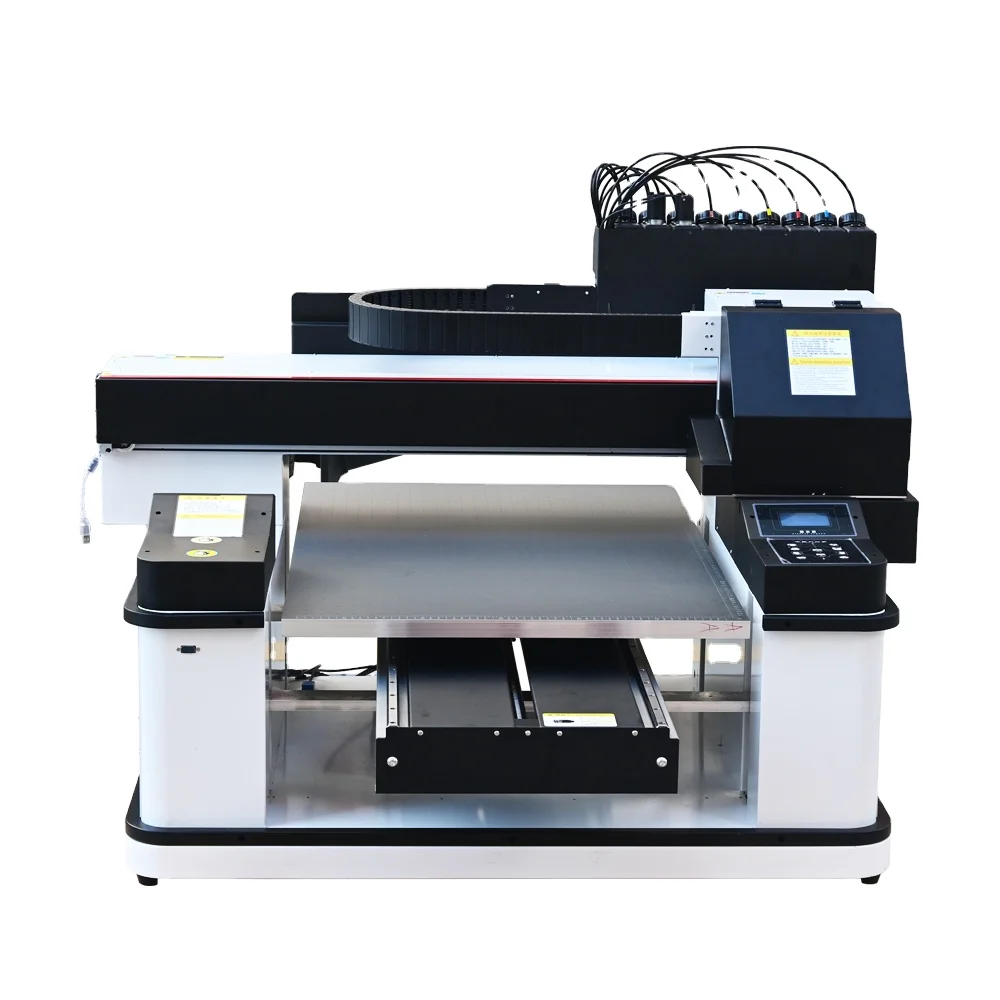 3 Print Head Glass Engraving Machine 3d Laser Crystal Engraving Printer 600x900 MM Id Card Printer With Laser Engraver