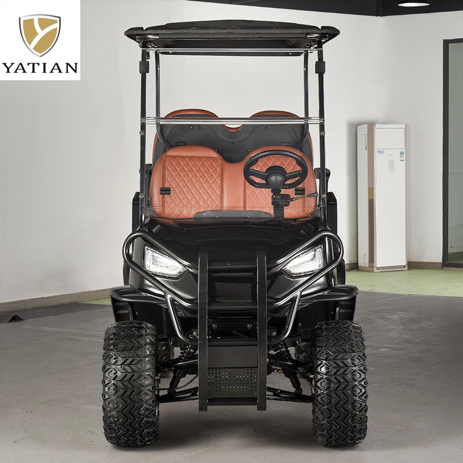 Off-road Club Car 48V 72V Cheap Price Electric Golf Carts 4 6 Seater Golf Buggy with free shipping from Yatian Manufacturer
