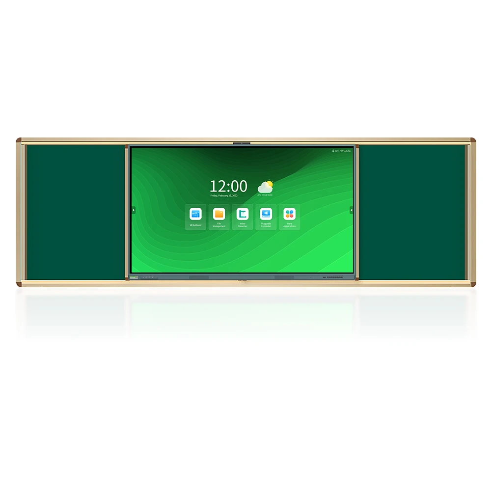 Push pull chalkboard big size writing blackboard interactive smart blackboards for classroom
