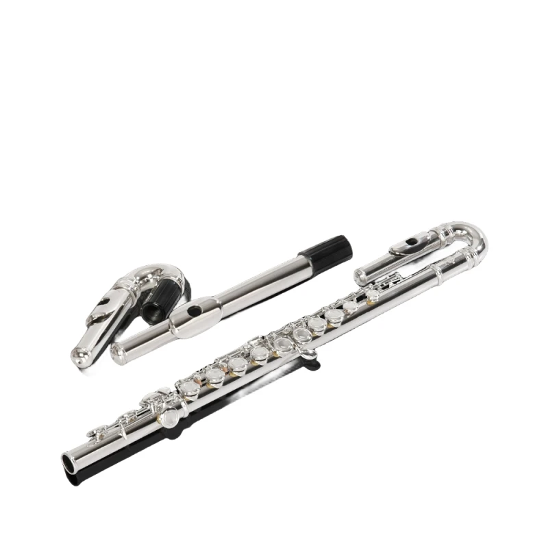 High Quality Flute Closed Holes 16 Hole/17 - Hole Silver Plated/stage In Musical Instruments