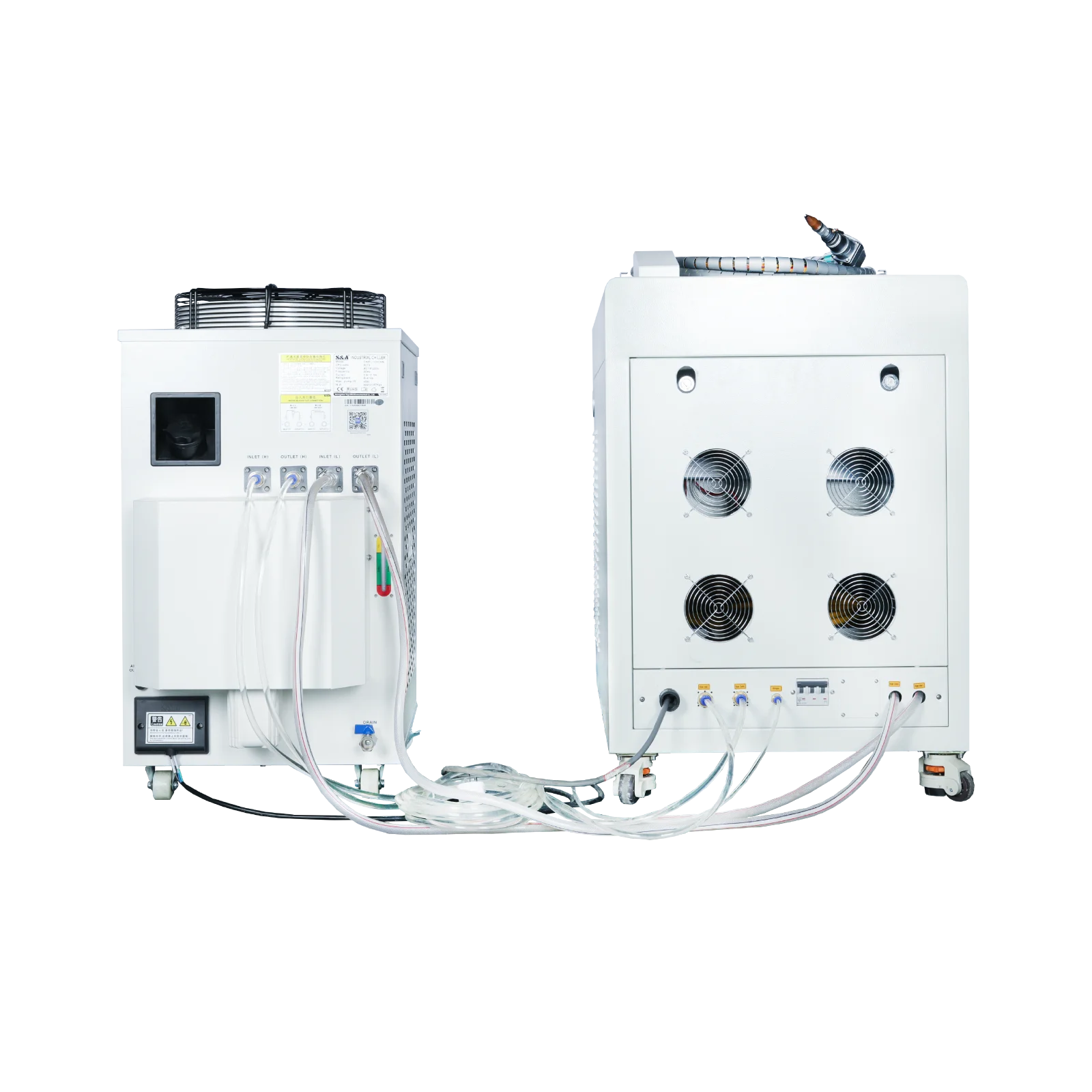 Morn Fiber Laser 1000w 2000w Metal Stainless Steel Laser Welder Double Wobble Handheld Welding Head Laser Welding Machine