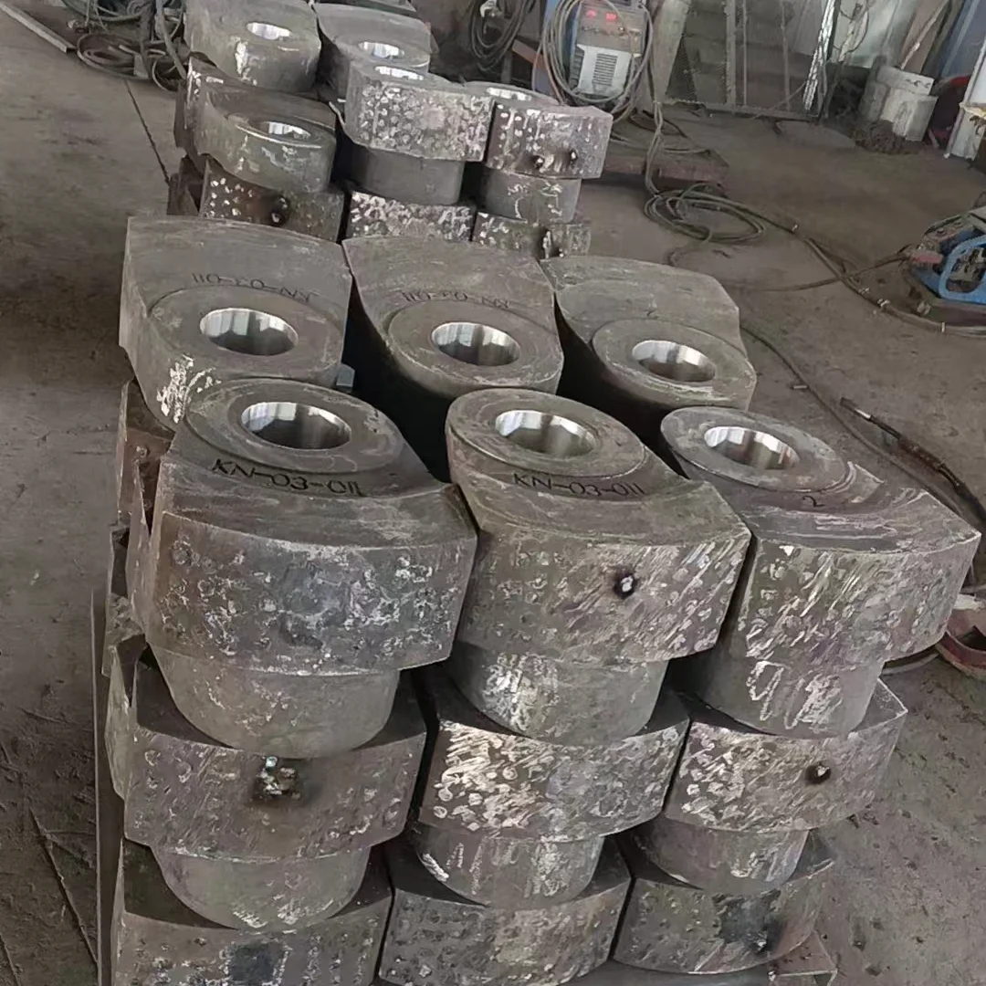 High Quality Rock Jaw Crusher Head Steel Hammer Hot Sale New and Used Casting Processing Machinery for Cement Making