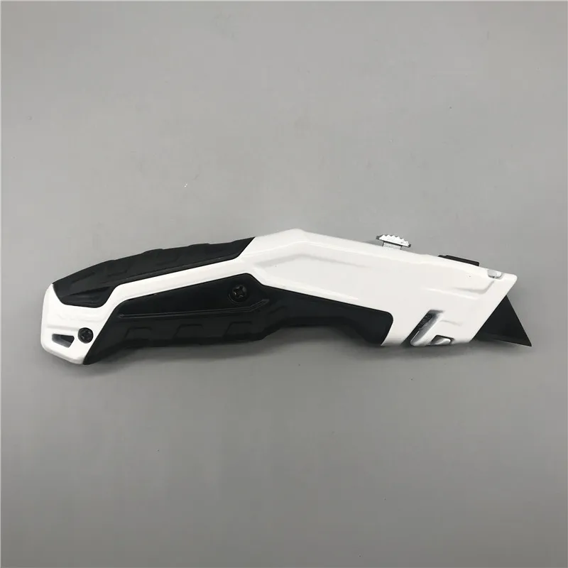 2020 Amazon top seller T style retractable heavy duty safety blade cutter aluminum utility knife