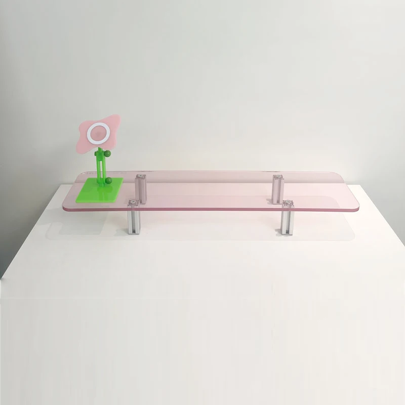 Монитор для ПК прозрачная акриловая подставка с 4 металлическими ножками настольный органайзер ноутбука держатель экрана