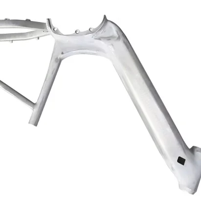 Lightweight Electric Road Bicycle Frame with Mid-Drive Motor Durable Carbon Fiber Titanium Alloy Materials for MTB & BMX Riding