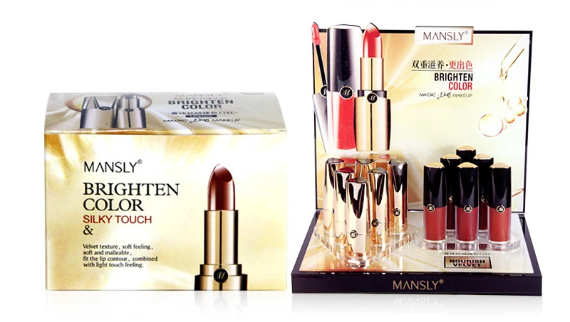 Woman Lazy Wow Lipstick Holder Matte Private Label Waterproof Golden Rose Lipstick for Daily Makeup