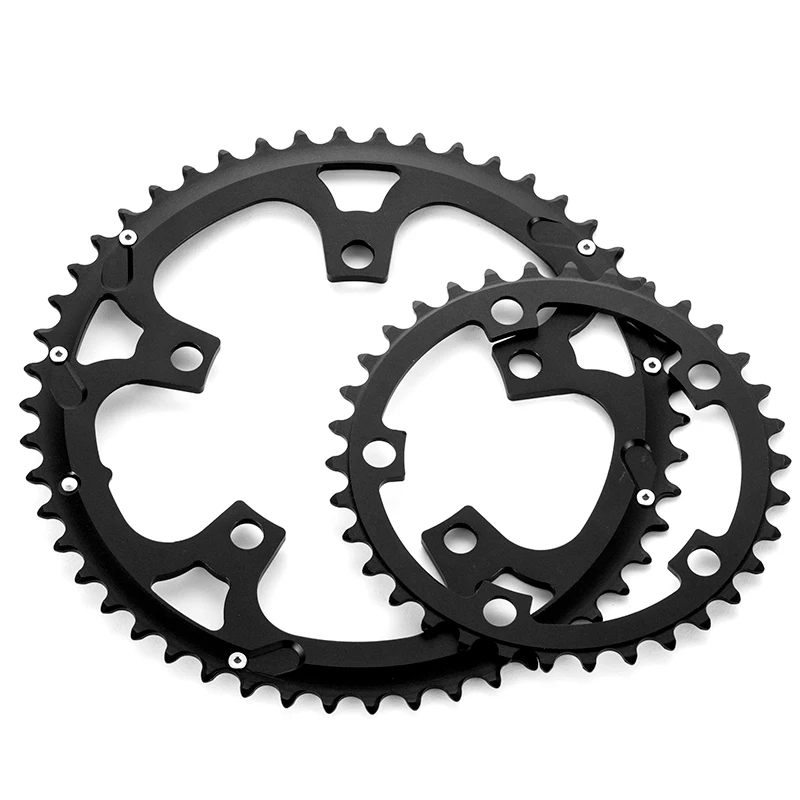 SNIL 110bcd Bicycle Crank Chainwheel 34t/50t Dual-disc Two-speed For 9~11 Speeds Mountainbike Parts For Bicycle Parts