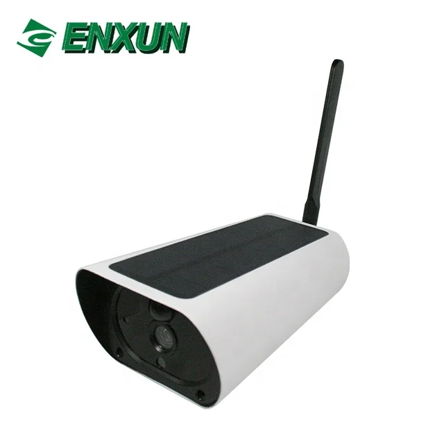 Беспроводная водонепроницаемая IP-камера Enxun 1080p на солнечной батарее с Wi-Fi