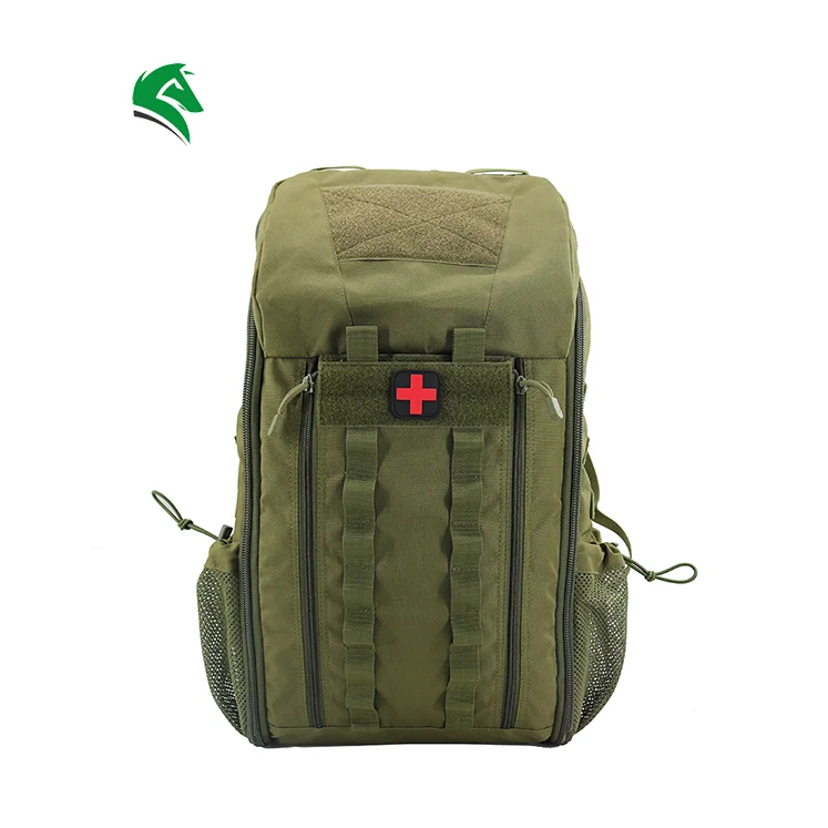 Best Price Medical Tactical Backpack Bag Medical Emergency Knapsack First Aid Kit 1000D Polyester Fabric Waterproof Medicine Bag