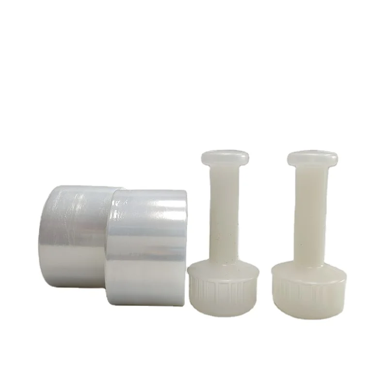 Мини-рулон для эластичной упаковки 3 дюйма 700 фута 120 с пластиковой ручкой