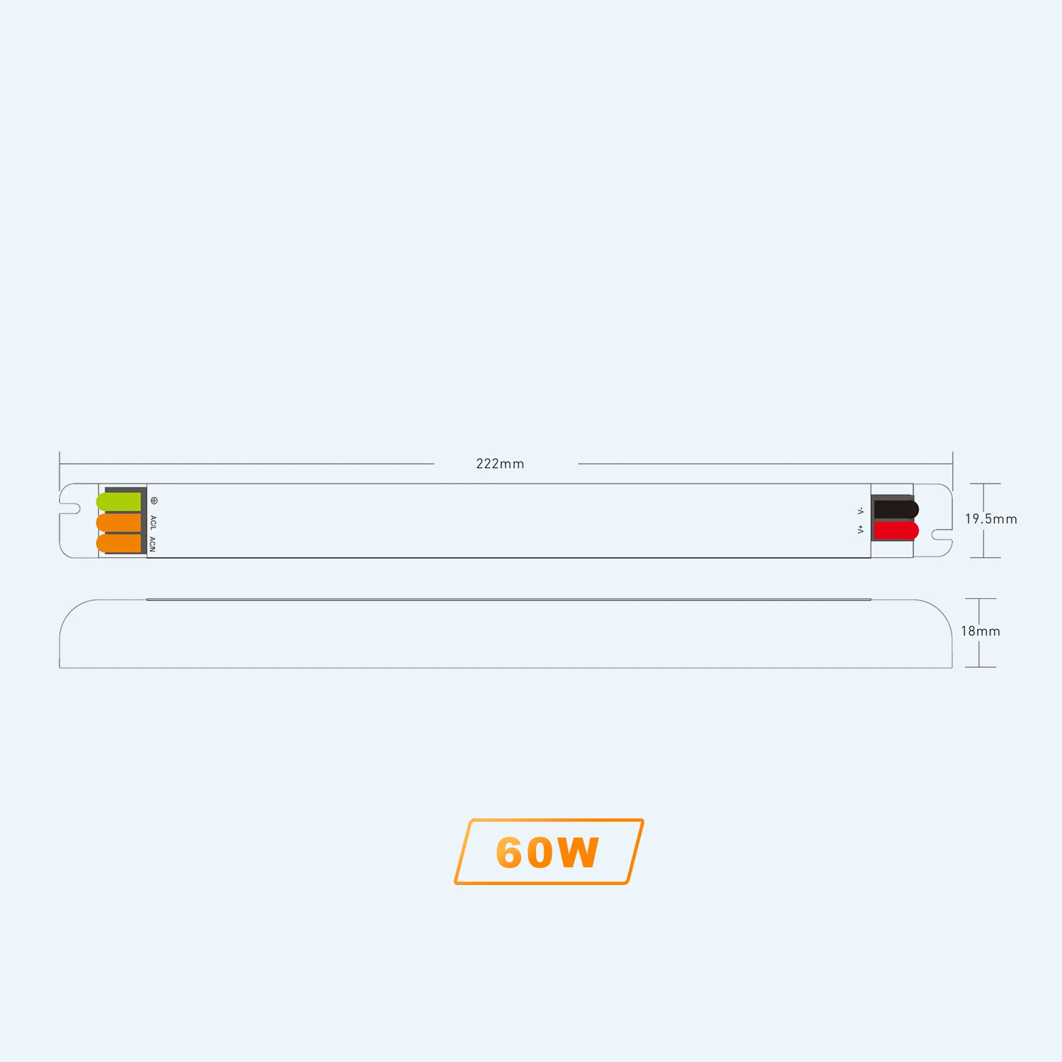 free sample LED switching power supply 60w 100w 200w 250w indoor IP20 dc12v 24v 48v Ultrafine drivers SMPS transformer for led