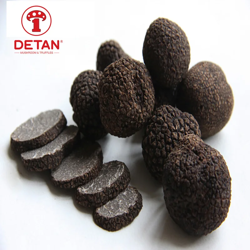 high quality dried black truffle DETAN dried black truffle slices wholesale price