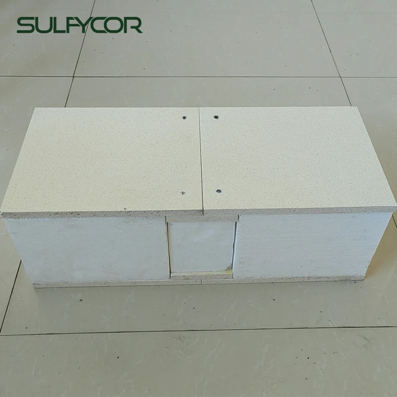 6mmMgO Panels +12mm Magnesium Oxide Board with EPS insulation