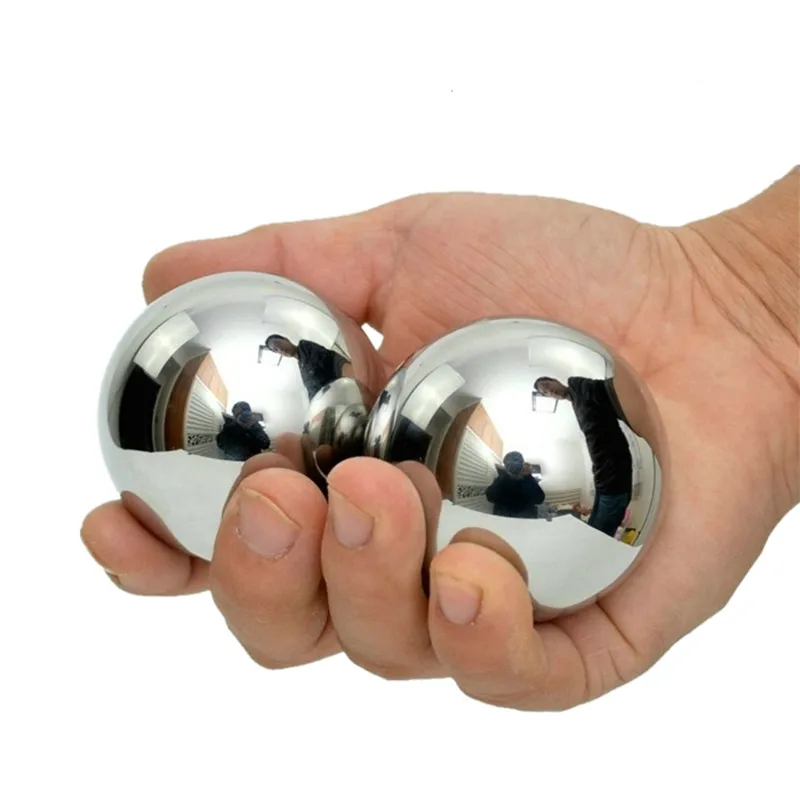 40mm 45mm 50mm 55mm 60mm Chinese Health SUS304 Stainless Steel Baoding Balls