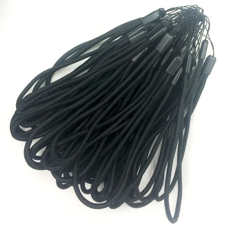 Colorful Wrist Strap Nylon Phone Rope Water Cup Work Permit Lanyard Umbrella Hanging Rope DIY Rope