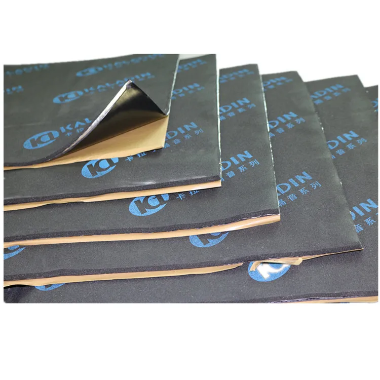 Эффективная Звукопоглощающая алюминиевая фольга, демпфирующий лист, акустическая панель из пены