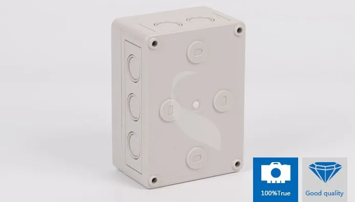 SAIP/SAIPWELL 130*93*57mm Plastic Electronic IP65 waterproof plastic box