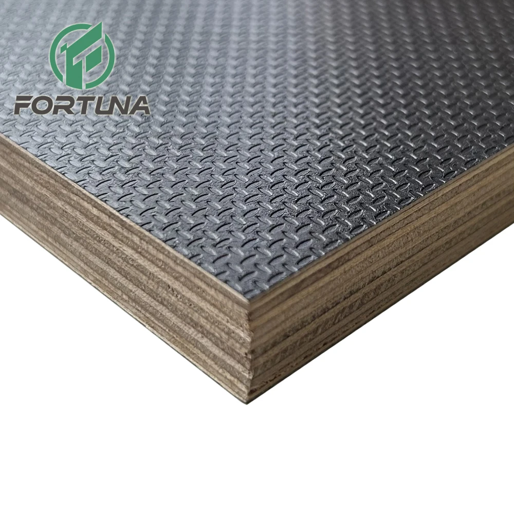High Strength Concrete Construction Formwork Waterproof WBP Phenolic Glue Shuttering Plywood Board Black Film Faced Plywood