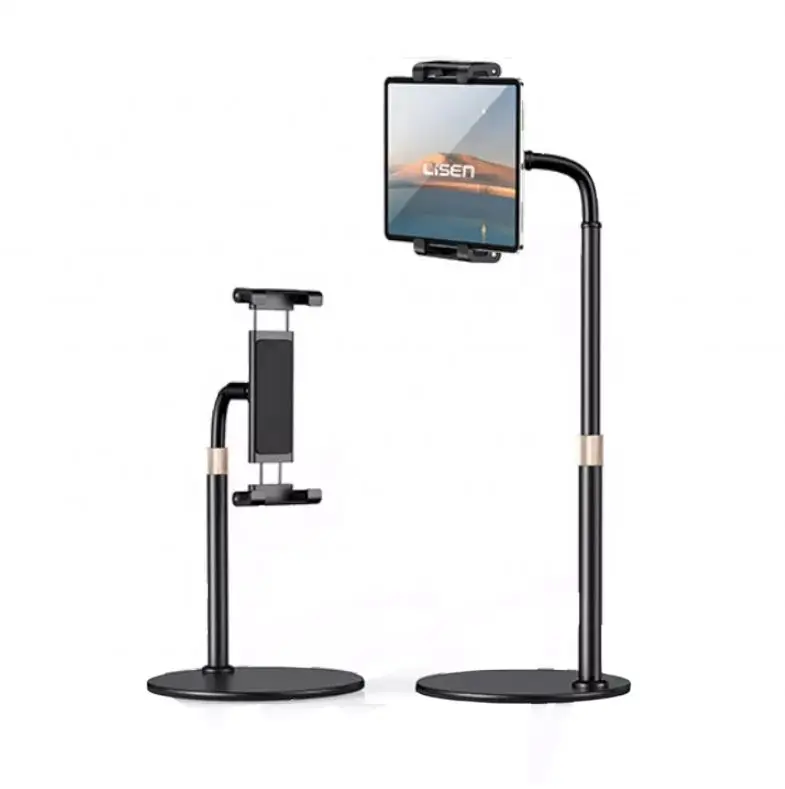 Aluminum Kitchen Wall Desktop Phone Tablet Holder Stand Foldable Adjustable Support support de bureau pour ordinateur portable