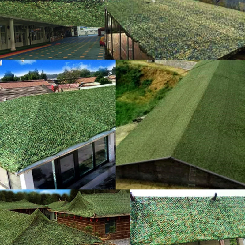 Gujia Factory Wholesale 420D Double Layer Tactical Gear Cover Car Building Netting Outdoor Hunting Camouflage Nets For Sale