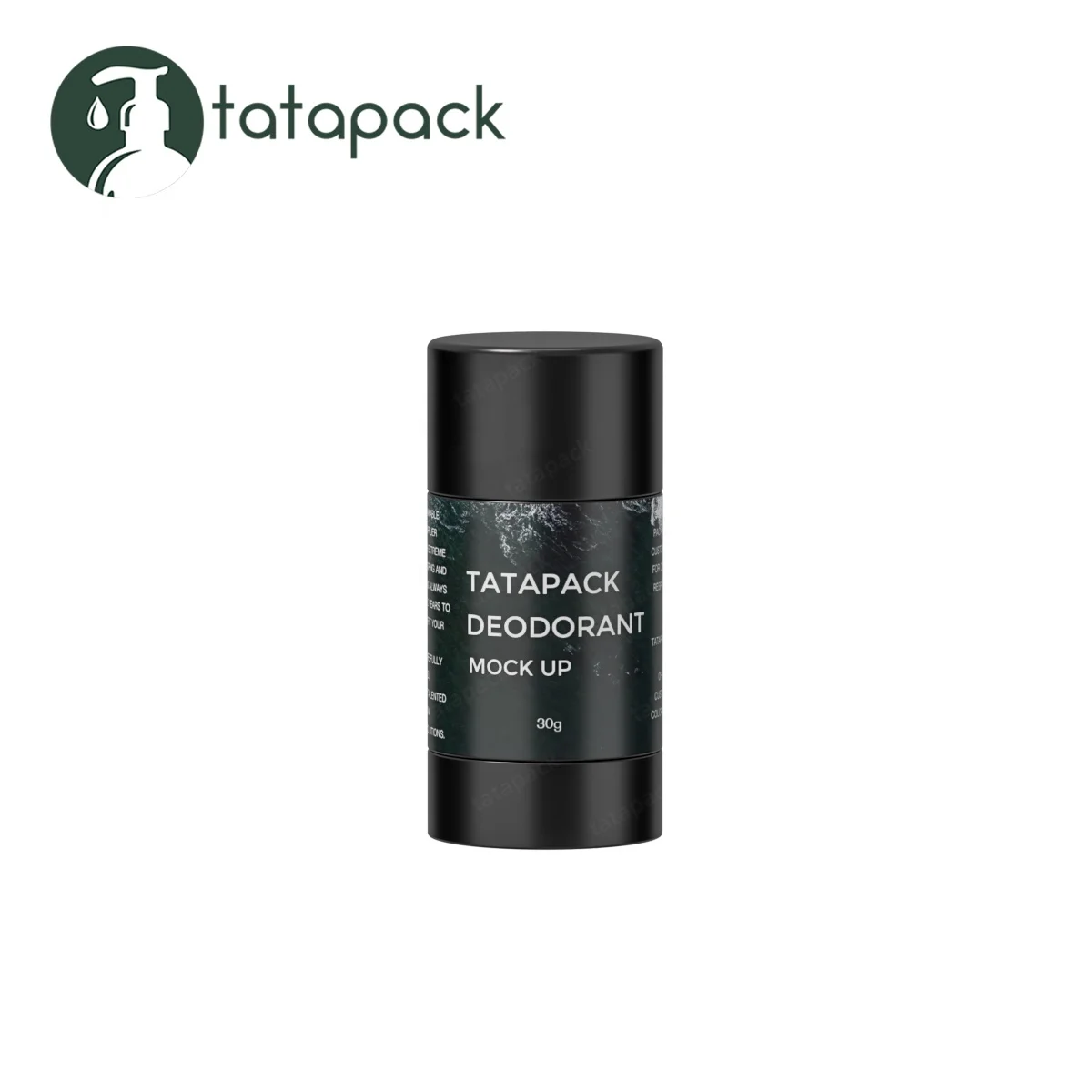 Matte 1oz Plastic Deodorant with Labeling for Cosmetic Blush Sticks, Plastic AS 30g Empty Twist-up Tube for Pain Relief Topical