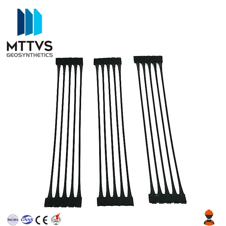 Plastic Extruded Soil Reinforcement Uniaxial Geogrid