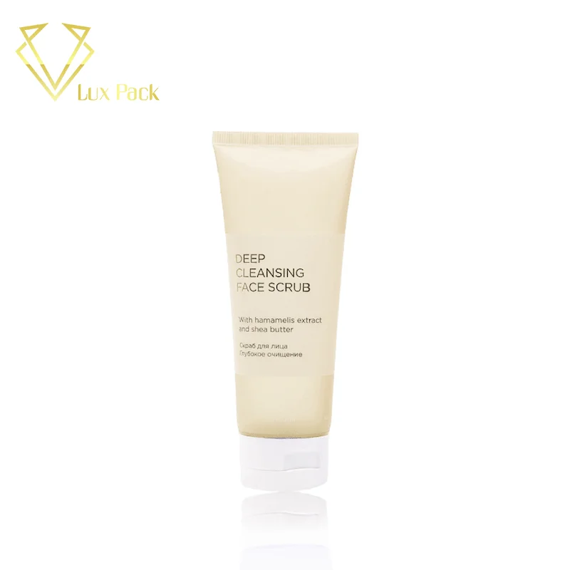 Экологически чистая биоразлагаемая Косметическая туба для лосьона с откидной крышкой