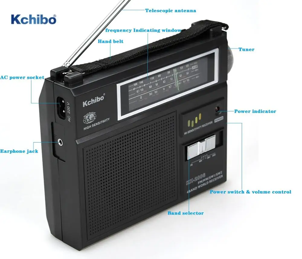 Factory direct hot sale Hi-sensitivity classic fm radio